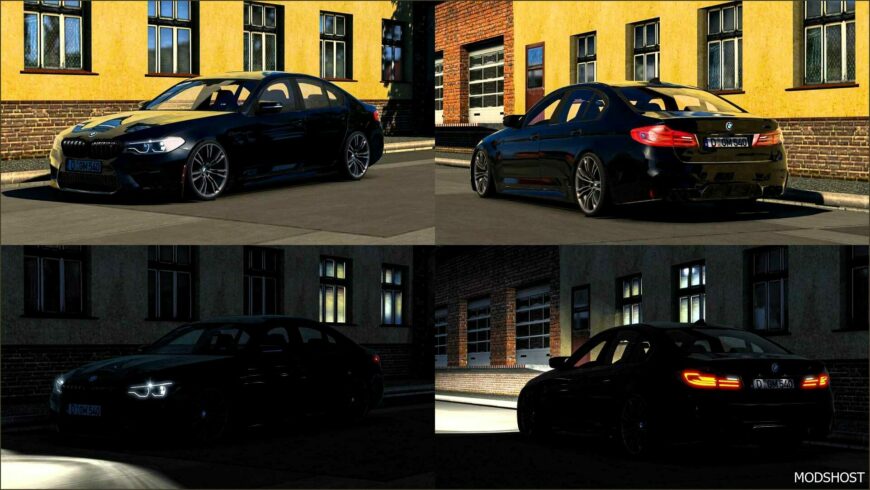 ETS2 BMW Car Mod: 5 Series G30 M5 Tech 1.51 (Featured)