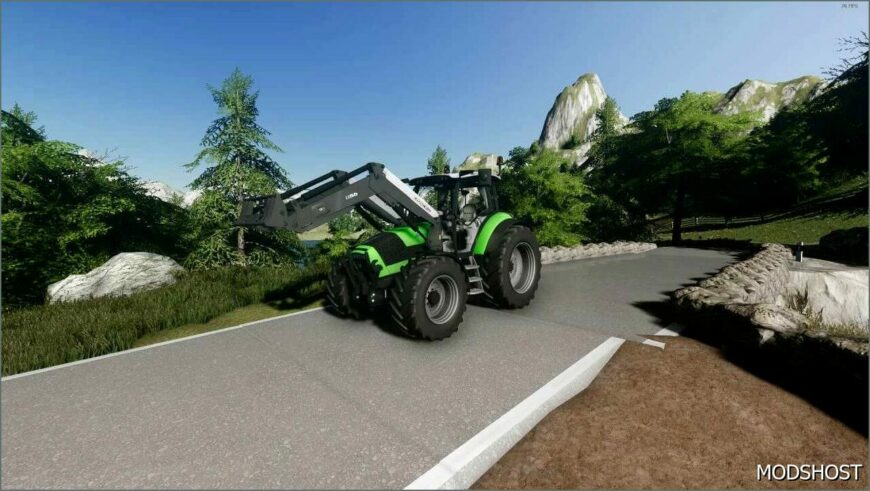 FS22 Deutz-Fahr Tractor Mod: Deutz Fahr Agrotron K430 (Featured)