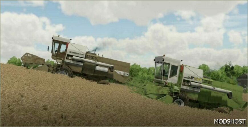 FS22 Fortschritt Combine Mod: Pack Fortschritt E514 (Featured)