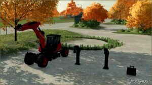 FS22 Forklift Mod: Euromach R1055 Forester V1.1 (Image #4)