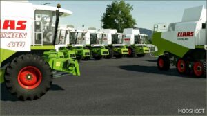 FS22 Claas Combine Mod: Lexion 410-480 V1.3.3 (Featured)