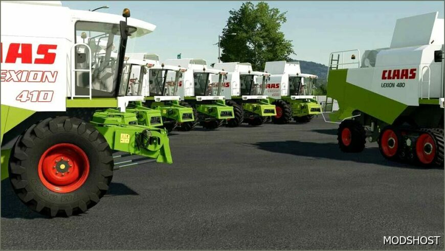 FS22 Claas Combine Mod: Lexion 410-480 V1.3.3 (Featured)