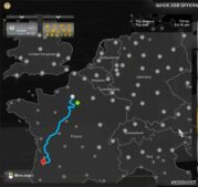 ETS2 Navigation Mod: Google Maps Navigation Night Version V3.1 (Image #2)