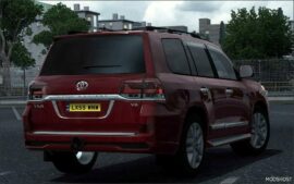 ETS2 Toyota Car Mod: Land Cruiser 200 2012 V1.8 1.51 (Featured)