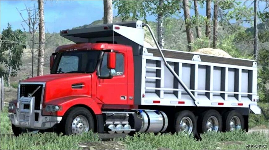 ATS Volvo Truck Mod: VAH Car Carrier-Dump Pack V1.3 1.51 (Featured)