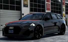 ATS Audi Car Mod: RS6 Avant C8 2020 V1.4 1.51 (Image #4)