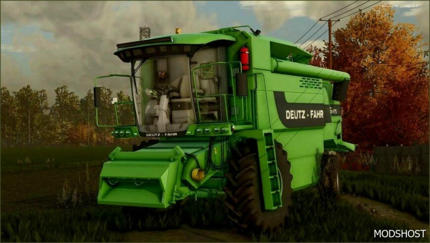 FS22 Deutz-Fahr Combine Mod: Deutz Fahr 5695 HTS (Featured)