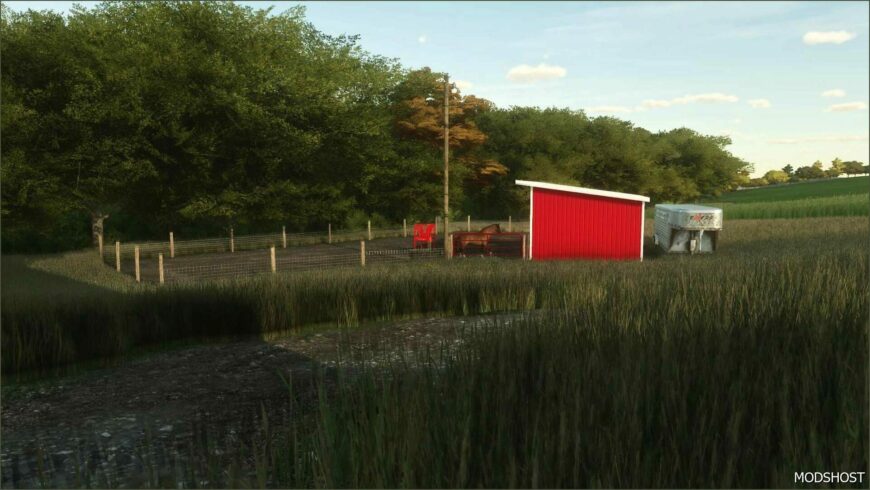 FS22 Placeable Mod: Horse Barn 12×20 (Featured)