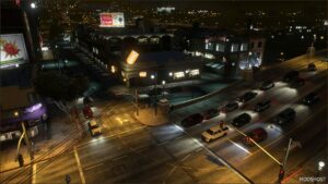 GTA 5 Mod: Realistic Traffic V1.2 (Image #2)