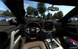 ATS Toyota Car Mod: Land Cruiser 200 2012 V1.8 1.51 (Image #4)