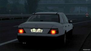 ETS2 Mercedes-Benz Car Mod: W124 V1.4 1.51 (Image #2)