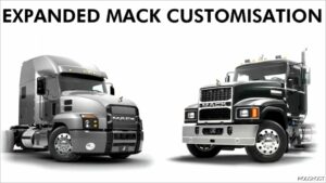 ATS Mack Mod: Expanded Mack Customisation 1.51 (Featured)