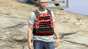 GTA 5 Player Mod: Reapers Vest for MP Male (Image #2)