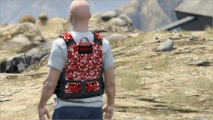 GTA 5 Player Mod: Reapers Vest for MP Male (Image #3)