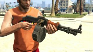 GTA 5 Weapon Mod: RPD Sp/Replace V1.1 (Image #2)