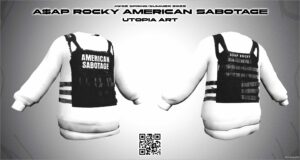 GTA 5 Player Mod: Asap Rocky American Sabotage (Featured)