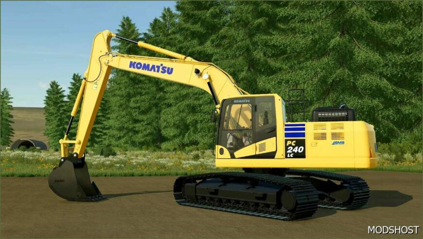 FS22 Komatsu Forklift Mod: Pc240/Pc290 Pack (Featured)