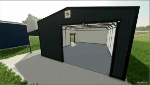 FS22 Placeable Mod: Metal Barn/Garage (Image #4)