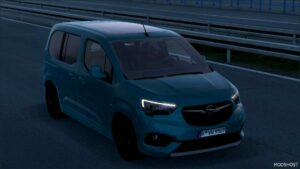 ETS2 Opel Car Mod: Combo 2023 1.5DCI V1.1 1.51 (Image #2)