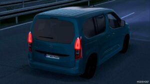 ETS2 Opel Car Mod: Combo 2023 1.5DCI V1.1 1.51 (Image #4)