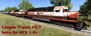 ATS Mod: More and Longer Trains V2.0 (Beta) 1.51 (Featured)