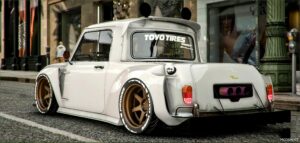 GTA 5 Vehicle Mod: Mini Cooper Rocket Bunny Pick up (Image #2)