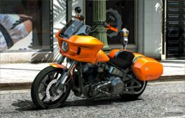 GTA 5 Vehicle Mod: Harley Davidson Fxlrst (Image #2)