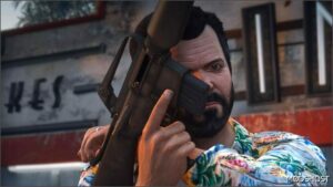 GTA 5 Weapon Mod: Colt M16A1 1967 Model V1.5 (Image #3)