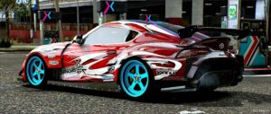 GTA 5 Toyota Vehicle Mod: Supra A90 Abflug (Image #2)