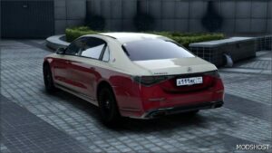 GTA 5 Mercedes-Benz Vehicle Mod: 2022 Mercedes Benz Maybach S Class Add-On | RU Plates | Extras (Image #2)