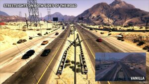 GTA 5 Mod: SAN Andreas Freeway Update Ymap / Lore Friendly (Image #2)