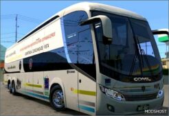 ETS2 Volvo Bus Mod: Comil Invictus Volvo-Scania 1200 1.51 (Featured)