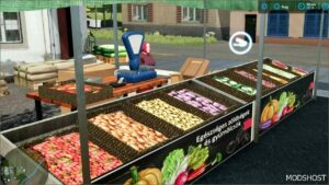 FS22 Placeable Mod: Market Place 2 (Featured)