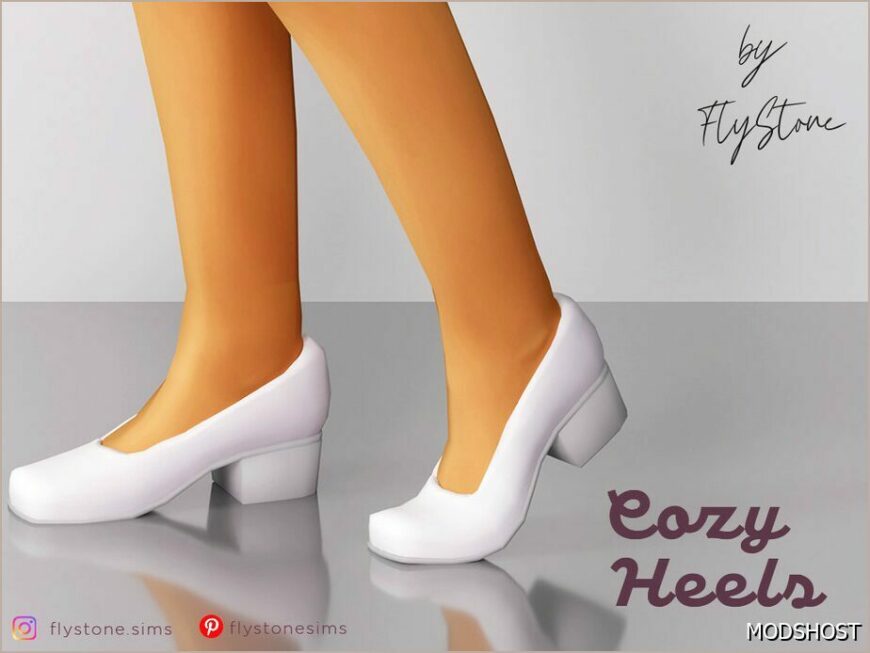 Sims 4 Female Shoes Mod: Child Cozy Heels (Featured)