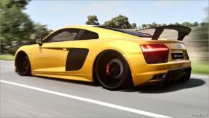 BeamNG Audi Car Mod: R8 2016-2023 V5.2 0.33 (Image #4)