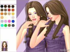 Sims 4 Mod: Mirah Hair (Featured)