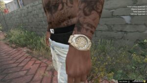 GTA 5 Player Mod: C.F.G Frank Watch (Image #4)