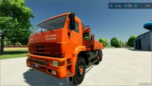 FS22 Kamaz Truck Mod: 6522 Manipulator (Image #11)