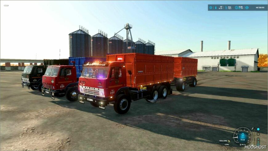 FS22 Kamaz Truck Mod: 55102 Agro (Featured)