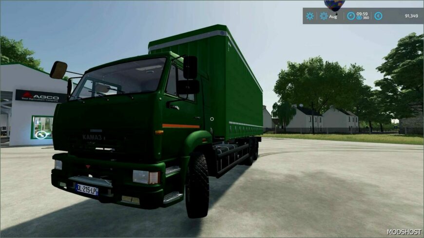 FS22 Kamaz Truck Mod: Profiliner (Featured)