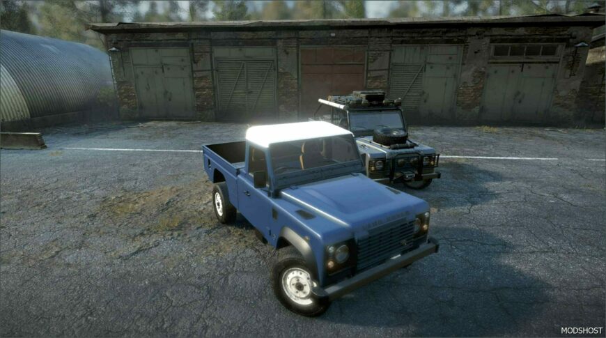 SnowRunner Car Mod: Land Rover Defender 110 Hcpu V1.2.1 (Featured)