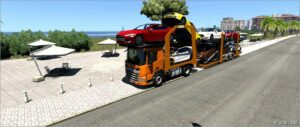 ETS2 DAF Truck Mod: XD + Car Transporter 1.51 (Image #3)