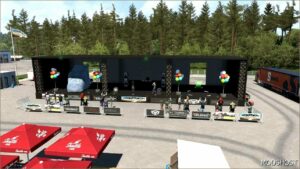 ETS2 Map Mod: Trucker Meeting on The A7 1.51 (Image #5)