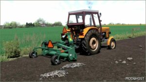 FS22 Implement Mod: Lizard SRW 800 Stone Windrower (Featured)