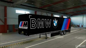 ETS2 BMW Mod: Trailer Skin and Mudflaps 1.51 (Image #3)