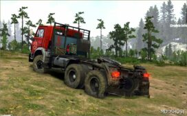 MudRunner Kamaz Mod: 53212 Ojalaaki Edit Truck V3 (Image #2)