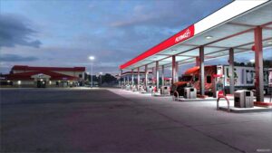 ATS Map Mod: Real Companies, GAS Stations & Billboards V3.05.04 (Image #2)