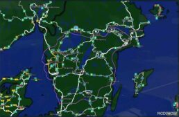 ETS2 ProMods Map Mod: Scandinavia Rebuild – A Promods Add-On V1.2.1 1.51 (Featured)