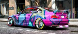 GTA 5 BMW Vehicle Mod: M3 E46 Drift (Image #2)