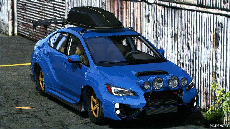 GTA 5 Subaru Vehicle Mod: 2018 Subaru WRX STI 6 Elite Tuners (Featured)